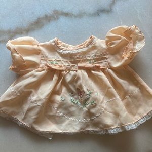 Vintage dress preemie- newborn